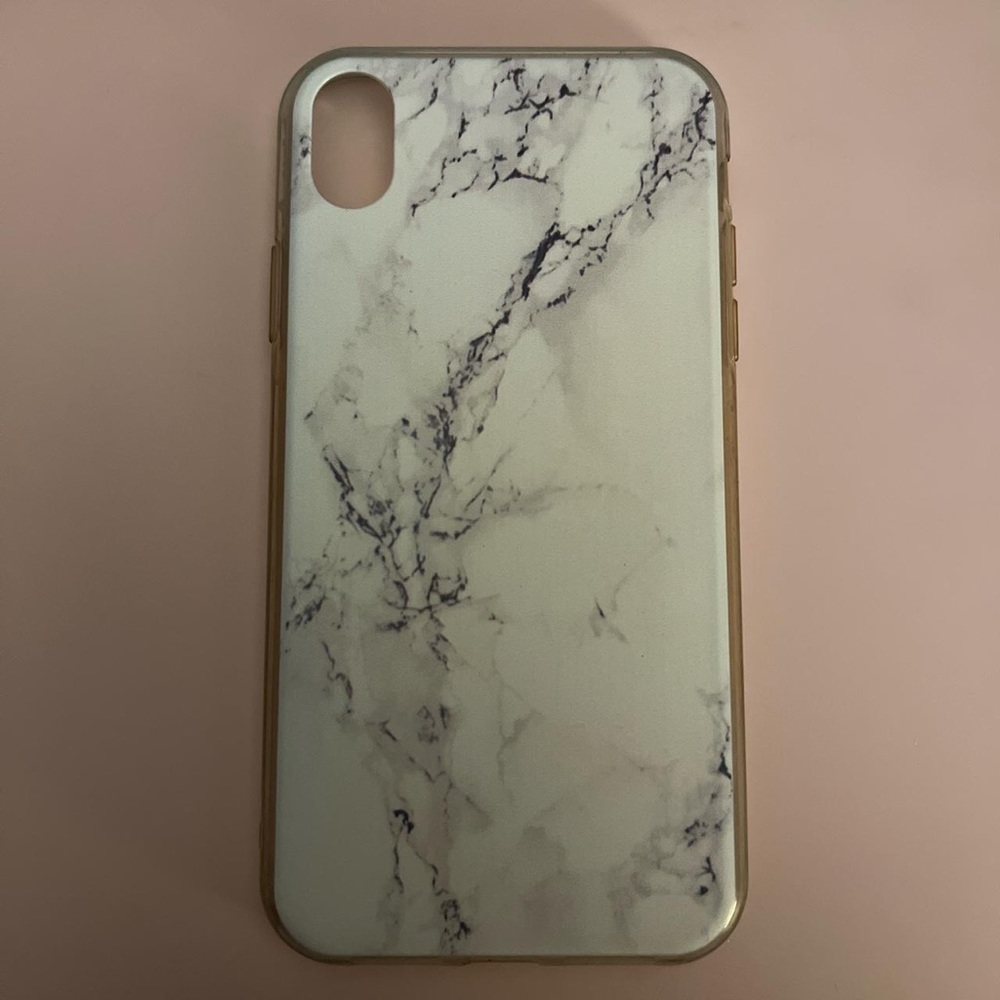 Marble Printed iPhone XR Case